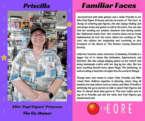 Priscilla, co-owner of The CORE
